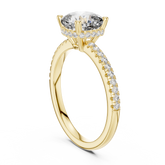 Bridelisse Hidden Halo Diamond Ring