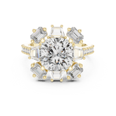 Victoria Starburst Diamond Ring