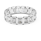 Emerald Cut Eternity Ring