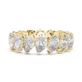 Pear Cut Eternity Ring