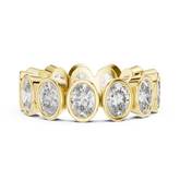 Oval Cut Eternity Ring