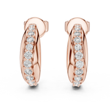 Aurelia Twinkle Gold Hoops Earrings