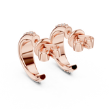 Aurelia Twinkle Gold Hoops Earrings
