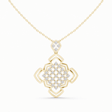 Heliora Bloom Diamond Pendant