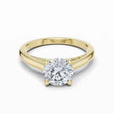 Chelsea Crown Solitaire Ring