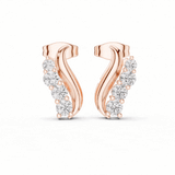 Marina Wave Diamond Earrings