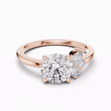 Celestique Round Cut Engagement Ring