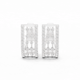 Rosévara Diamond Hoop Earrings