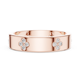 Rosavelle Flower Diamond Ring