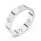 Rosavelle Flower Diamond Ring