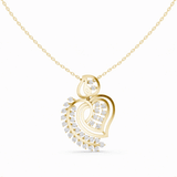 Leafora Wing Diamond Pendant