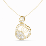 Florenza Orbit Diamond Pendant