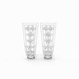 Victoria Prism Diamond Earrings