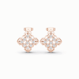 Linhara Floral Diamond Earrings
