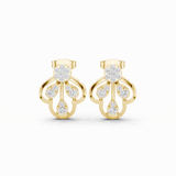 Senlisse Lotus Diamond Earrings