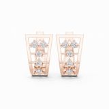 Isabella Prism Diamond Earrings