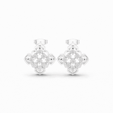 Linhara Floral Diamond Earrings