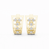 Isabella Prism Diamond Earrings