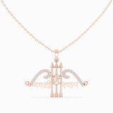 Trishakti Om Diamond Pendant
