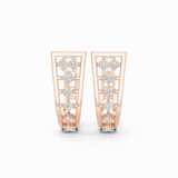 Victoria Prism Diamond Earrings