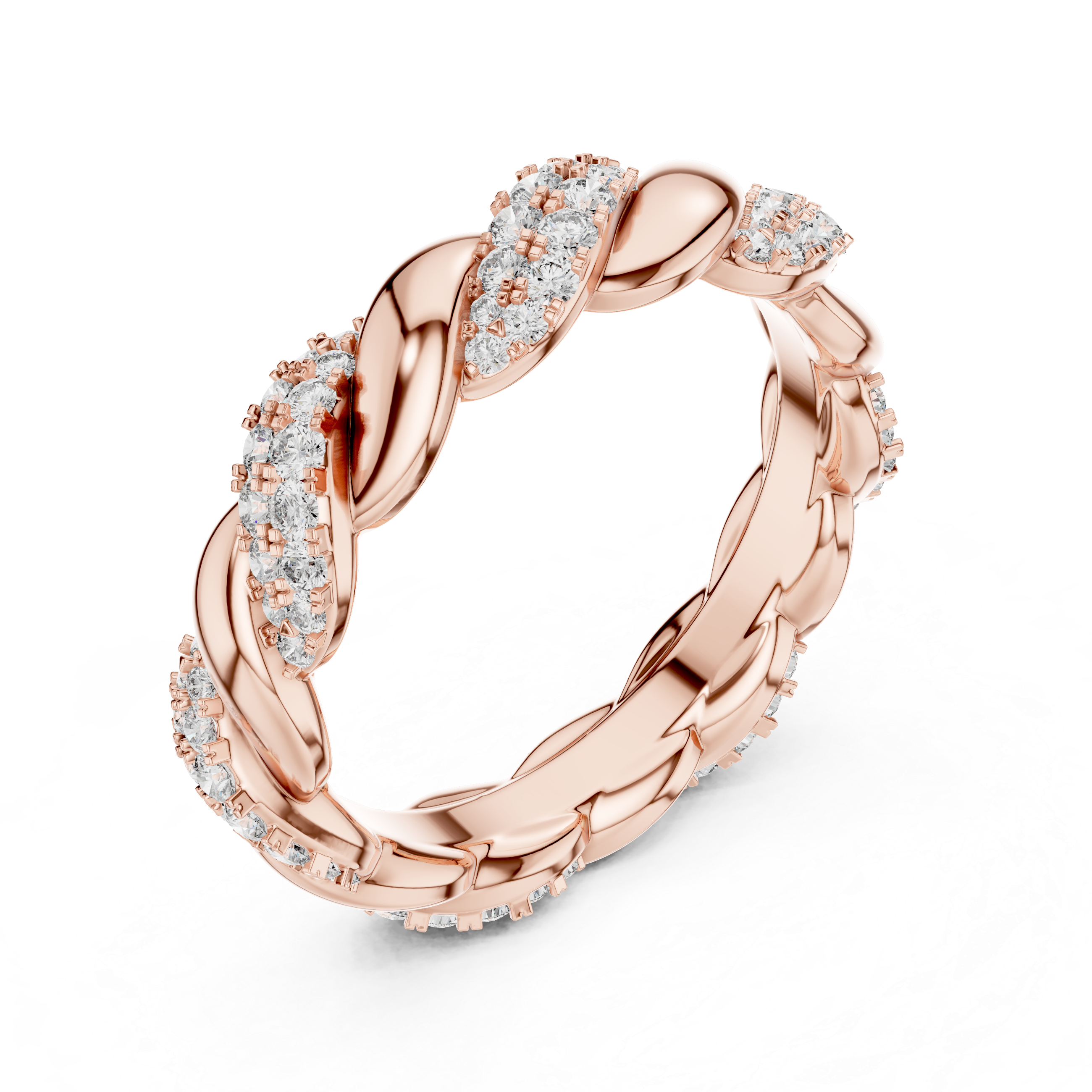 Orlisse Diamond Weave Ring