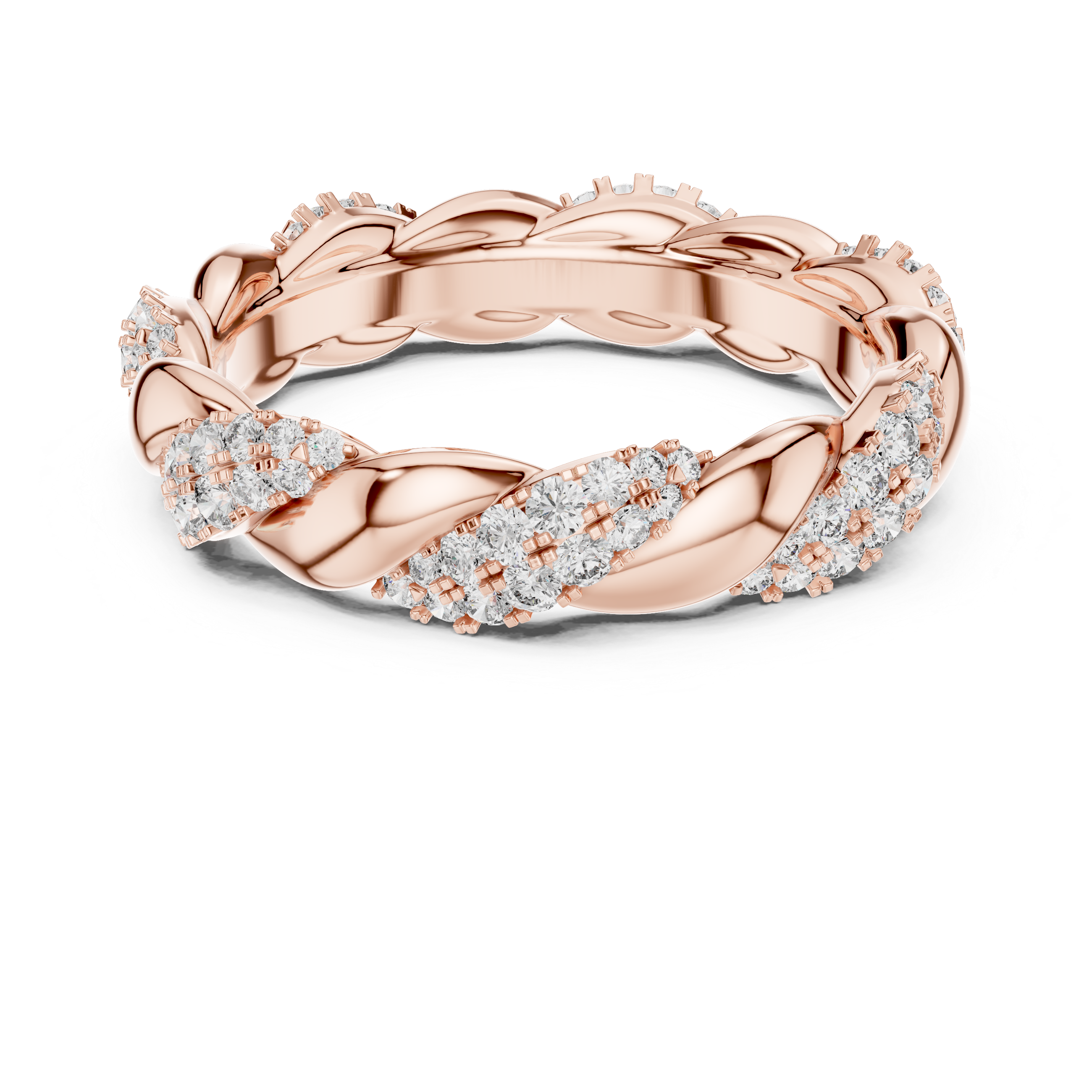 Orlisse Diamond Weave Ring