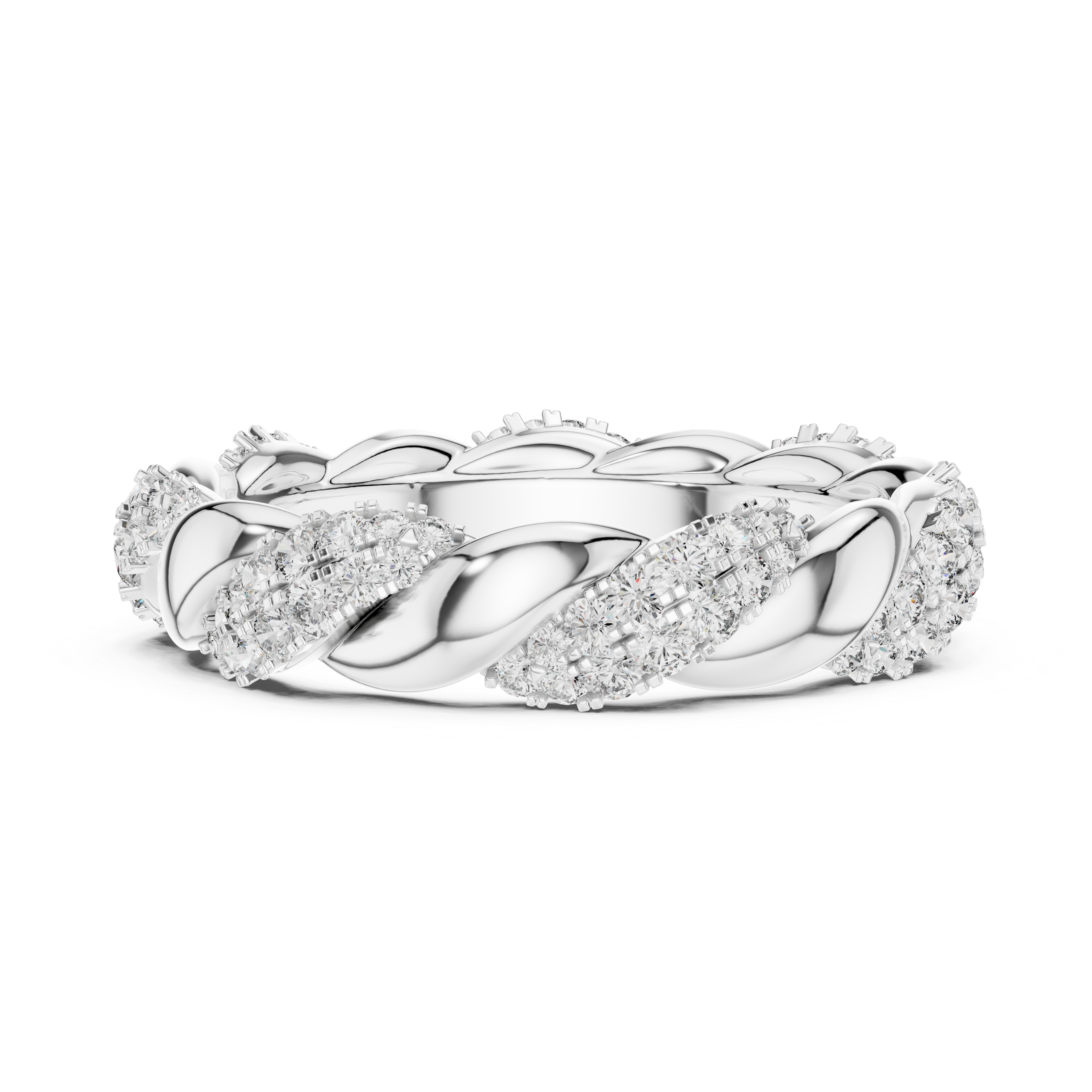 Orlisse Diamond Weave Ring