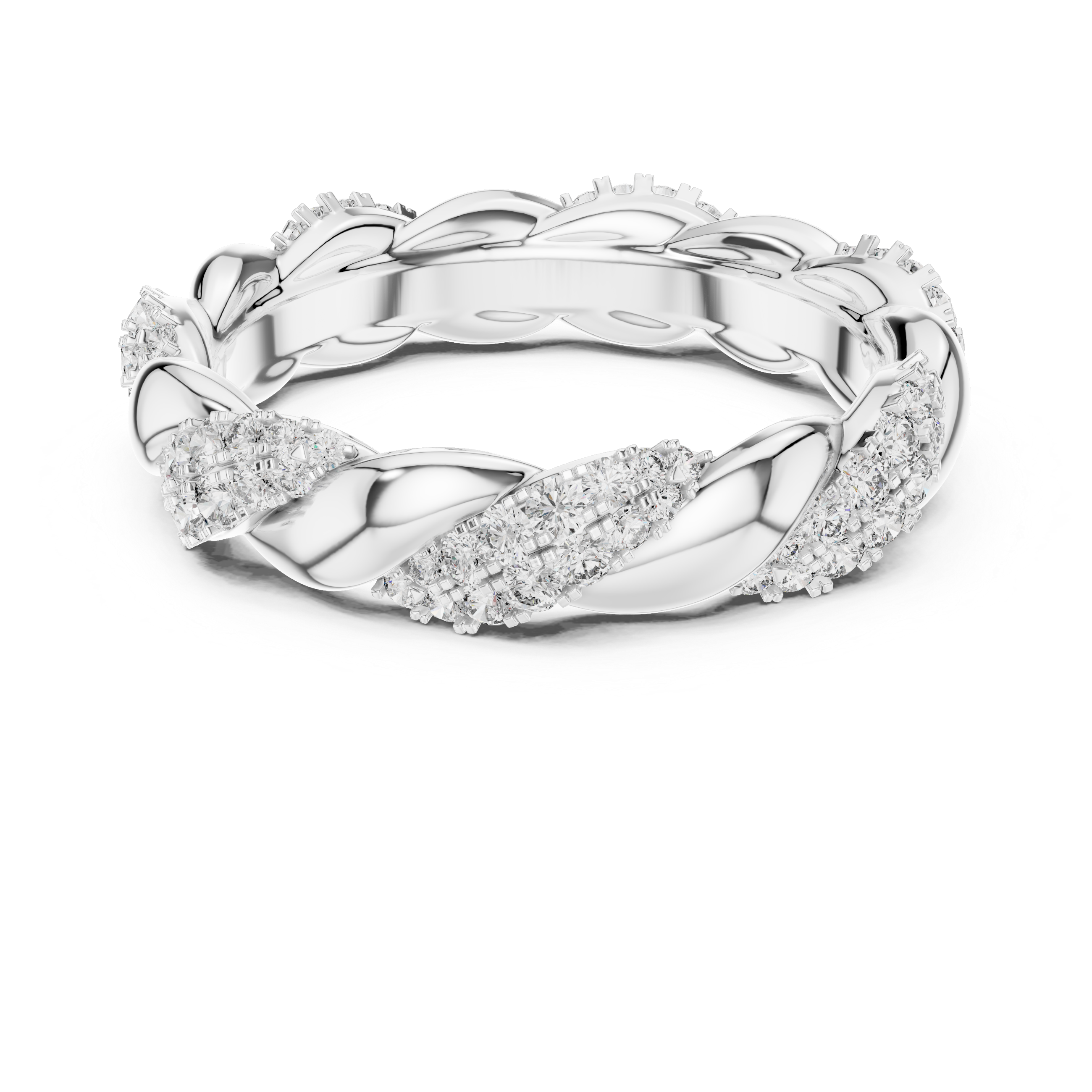 Orlisse Diamond Weave Ring