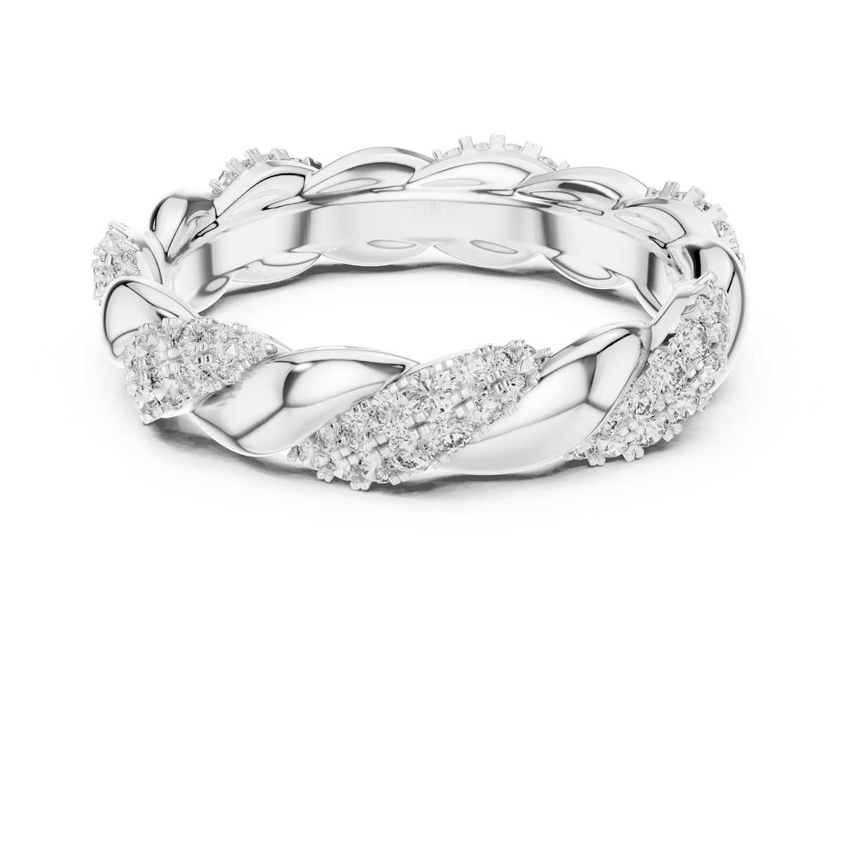 Orlisse Diamond Weave Ring