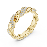 Orlisse Diamond Weave Ring