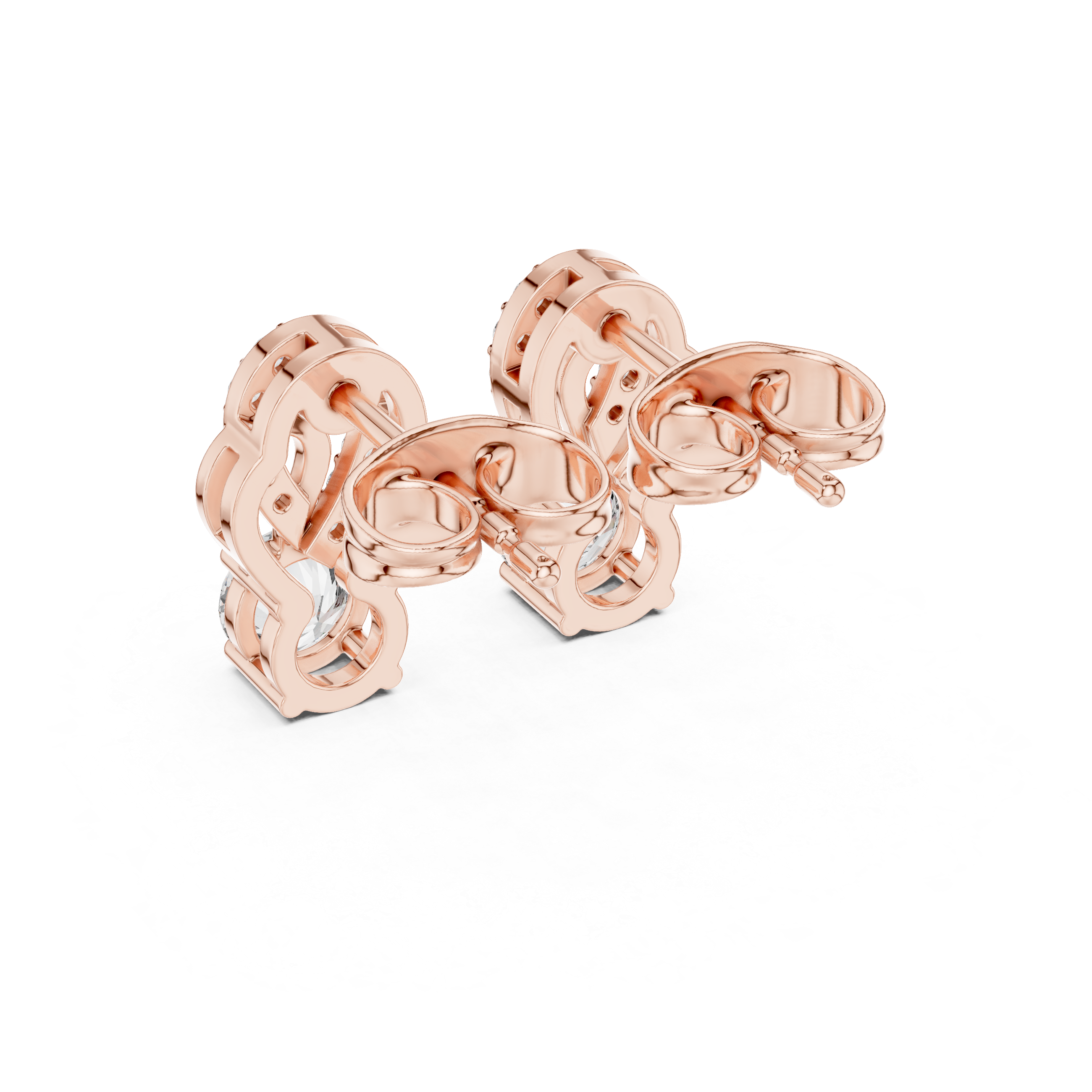Orlisse Heart Flow Earrings