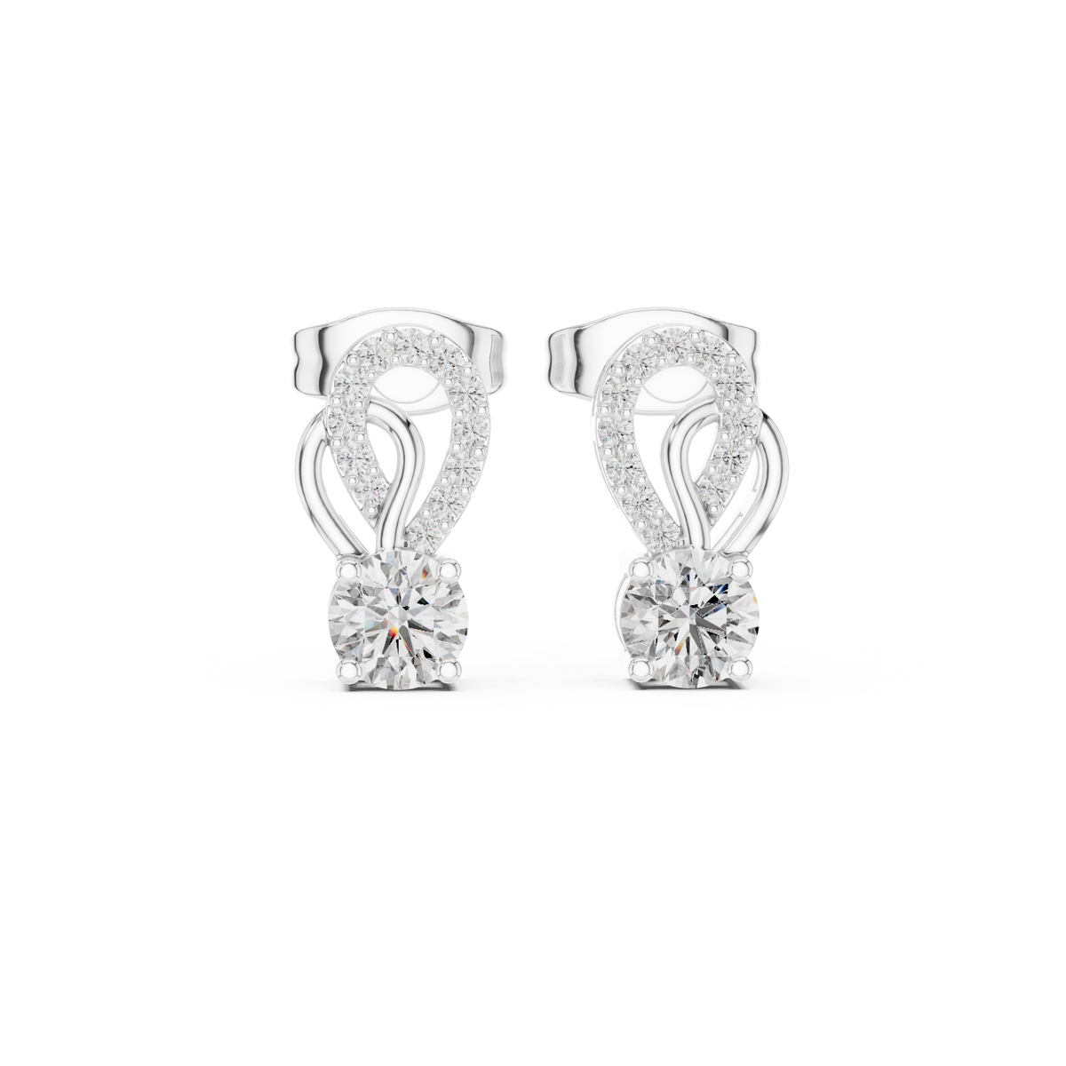 Orlisse Heart Flow Earrings