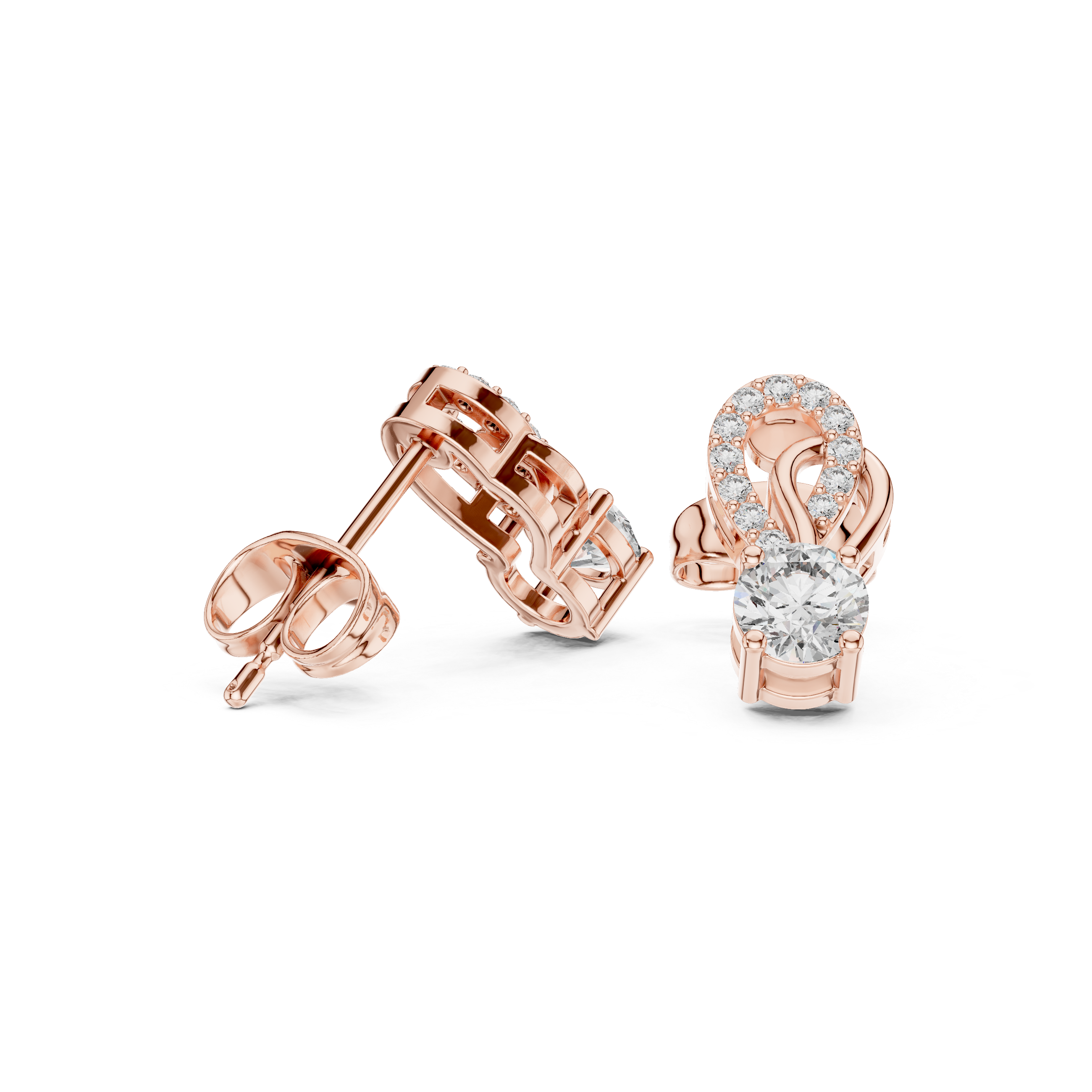 Orlisse Heart Flow Earrings