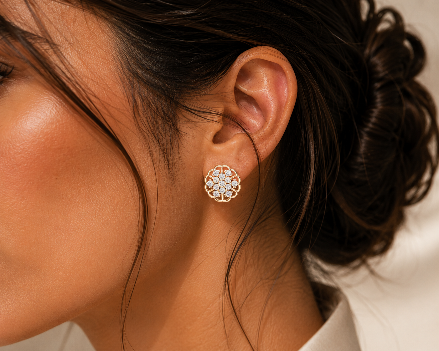 Florielle Bloom Diamond Earrings
