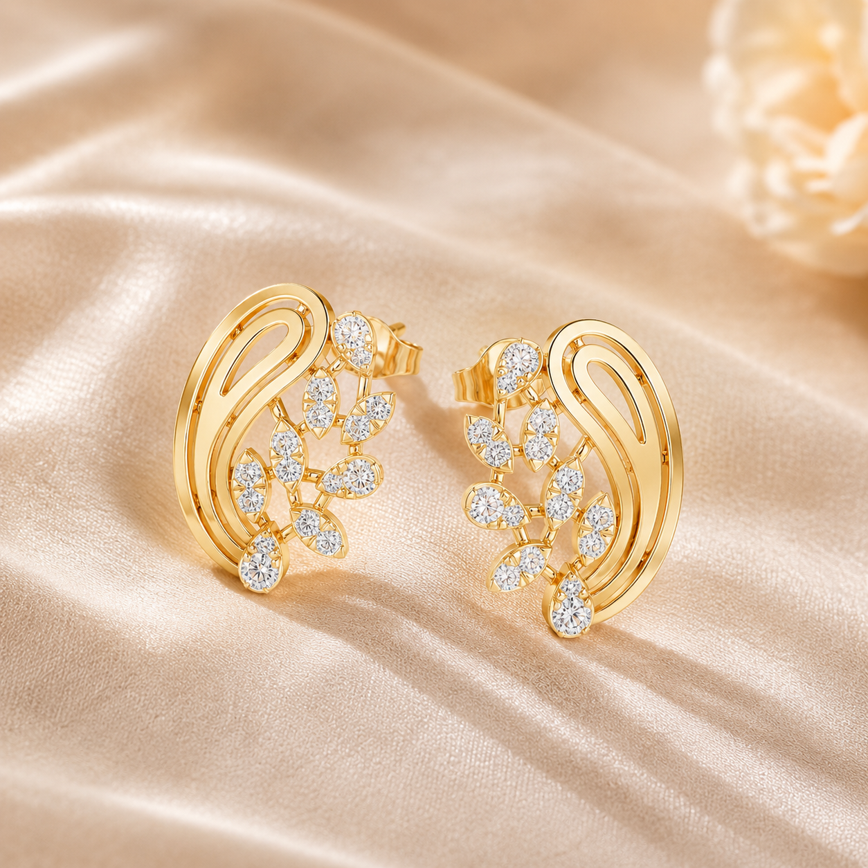 Celestwing Diamond Earrings
