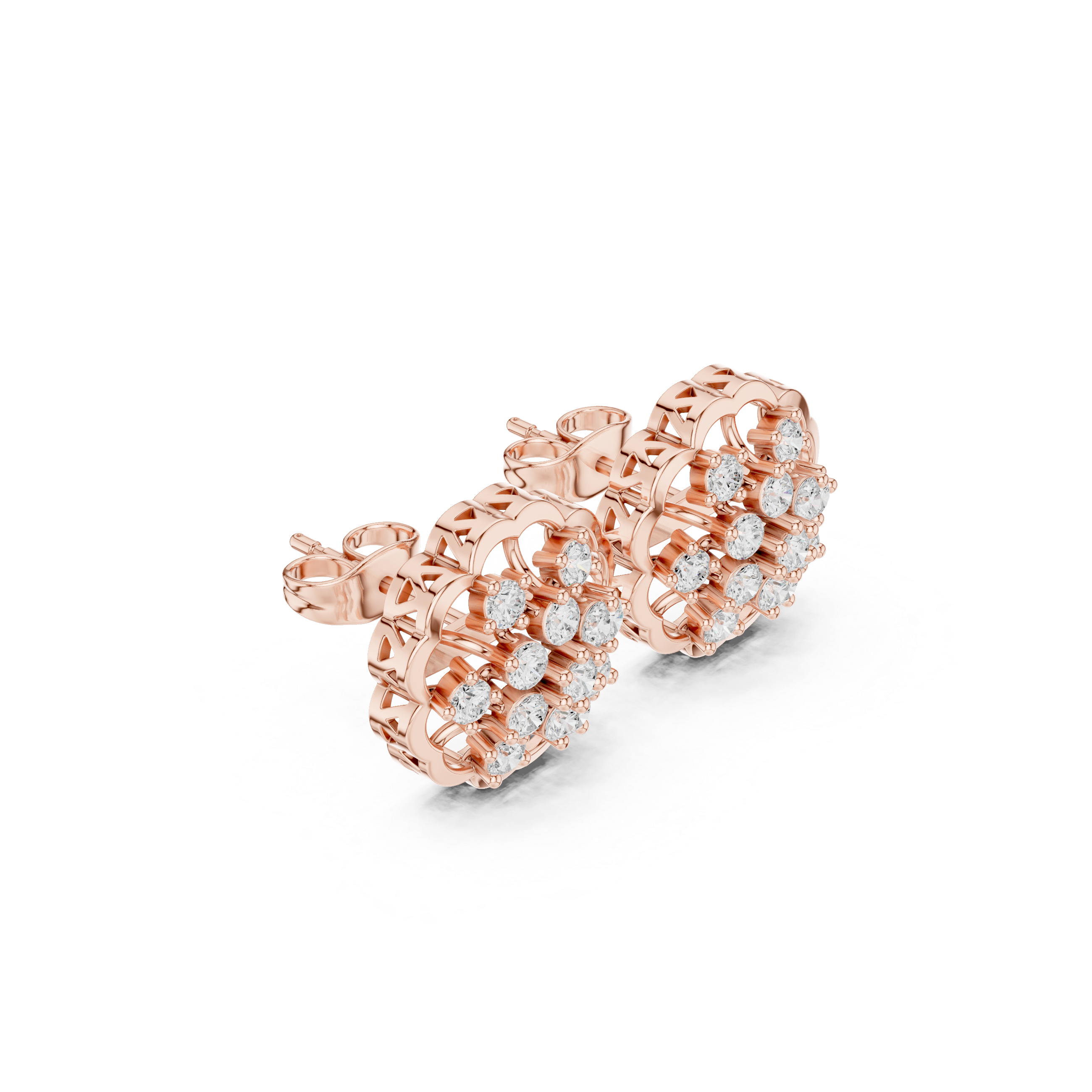 Florielle Bloom Diamond Earrings