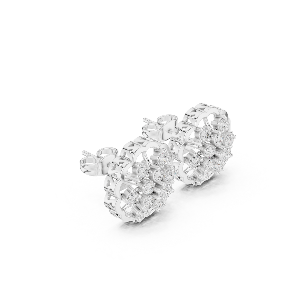 Florielle Bloom Diamond Earrings