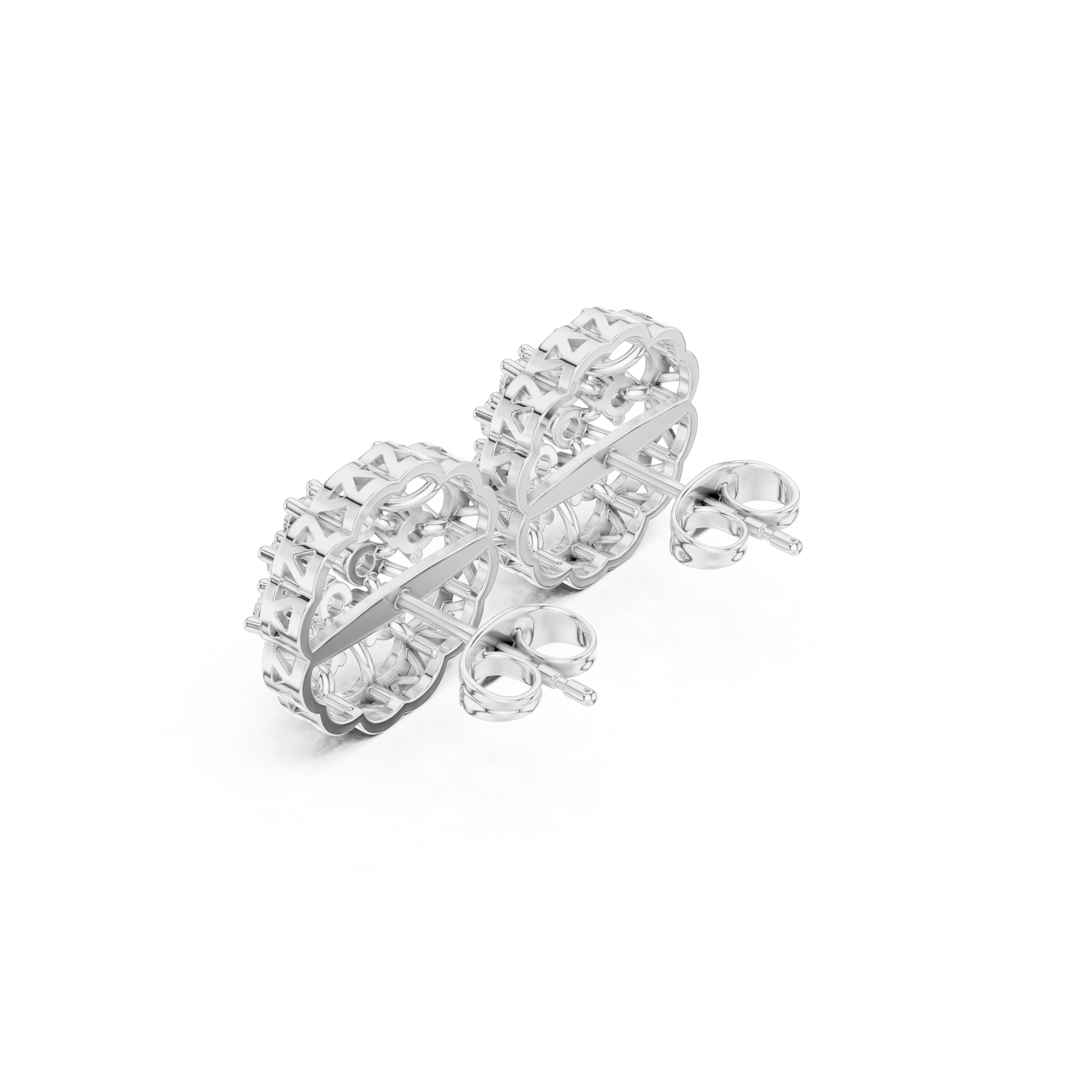 Florielle Bloom Diamond Earrings