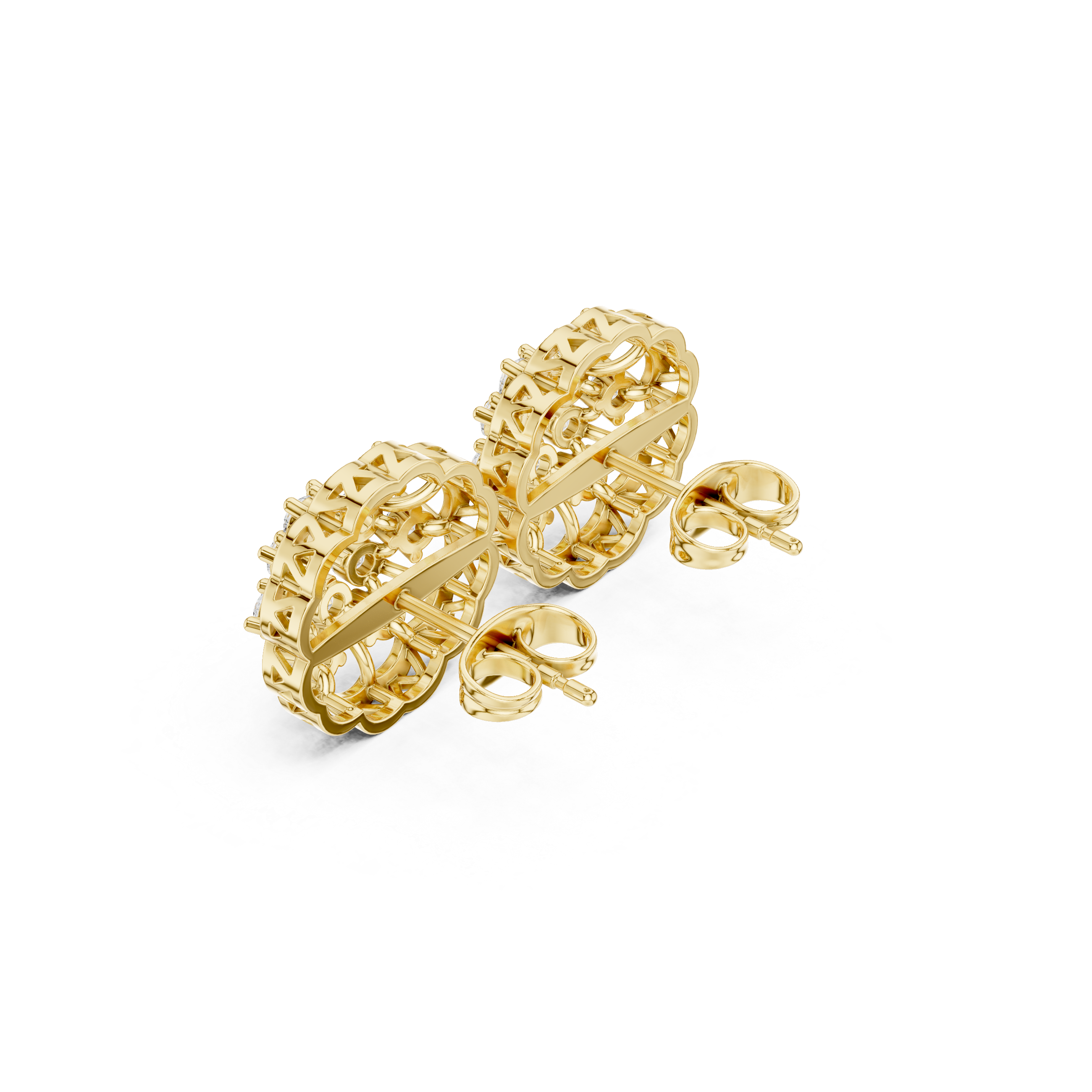 Florielle Bloom Diamond Earrings