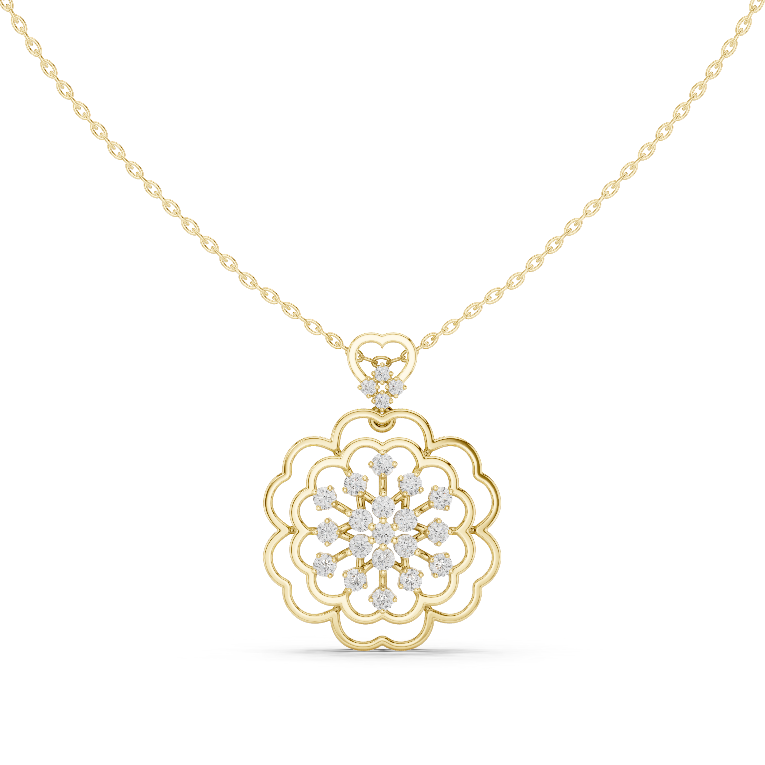 Iraaya Floral Pendant