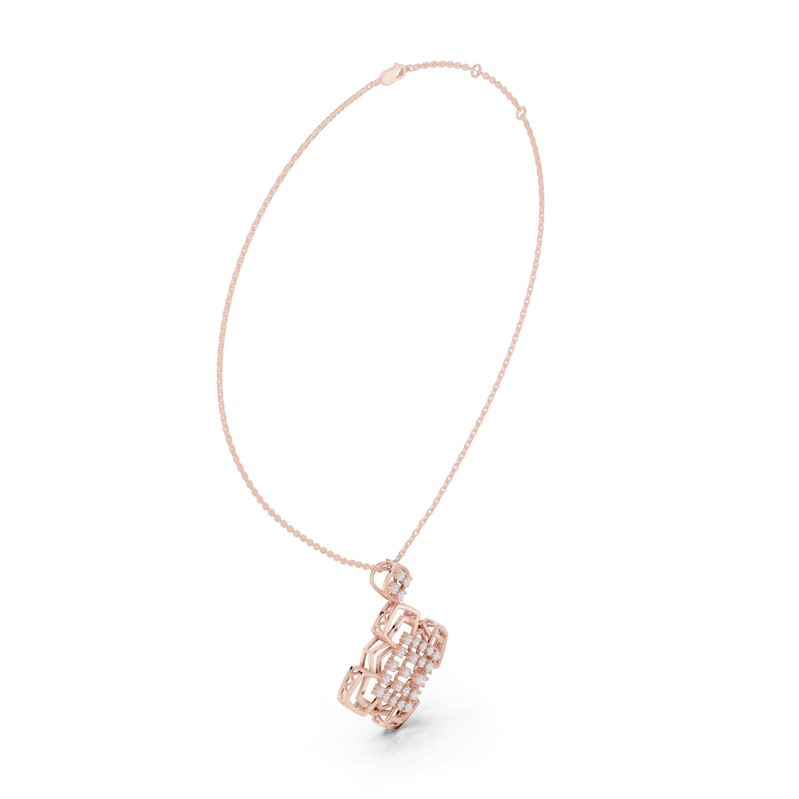 Heliora Bloom Diamond Pendant