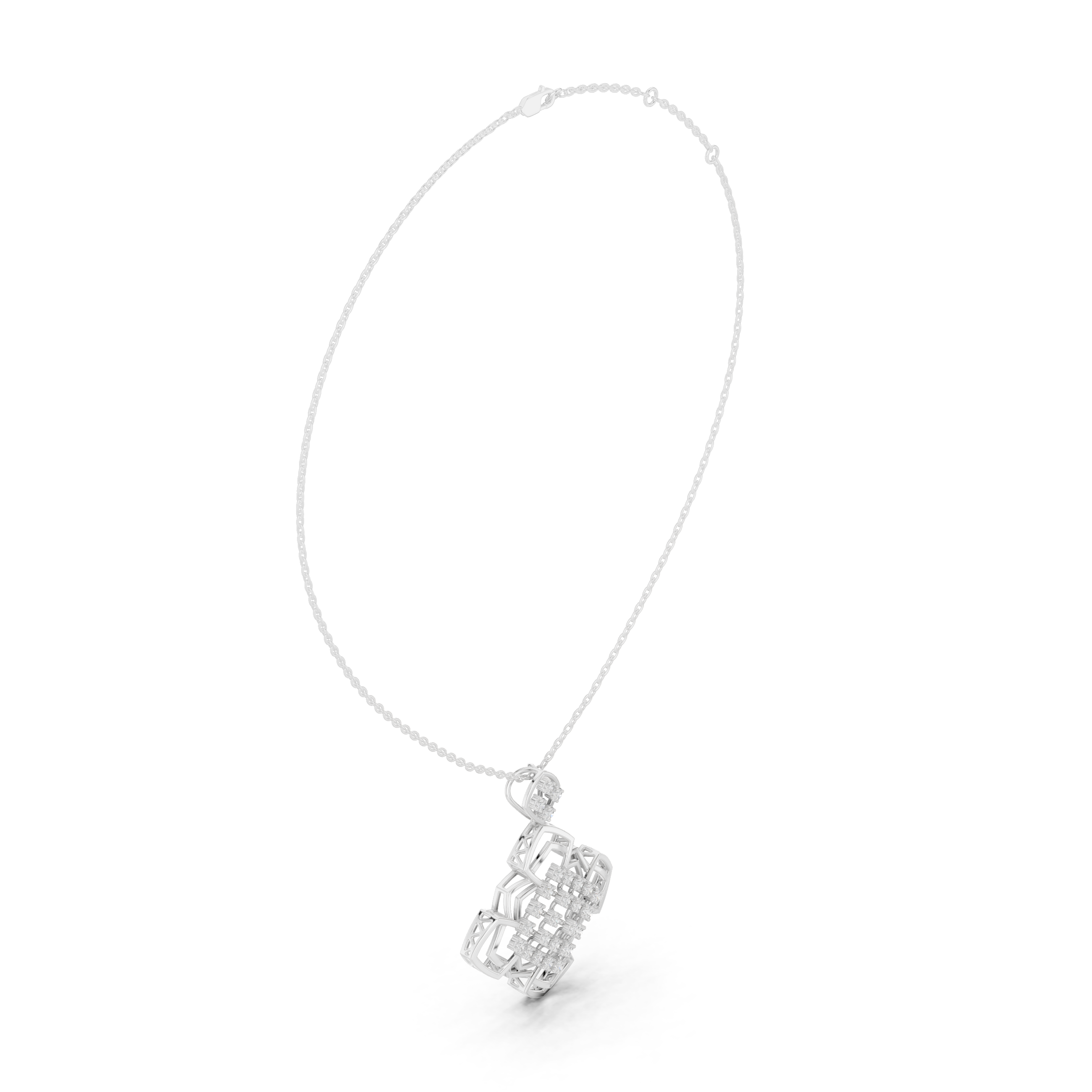 Heliora Bloom Diamond Pendant