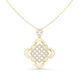 Heliora Bloom Diamond Pendant