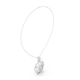 Solaris Bloom Diamond Pendant