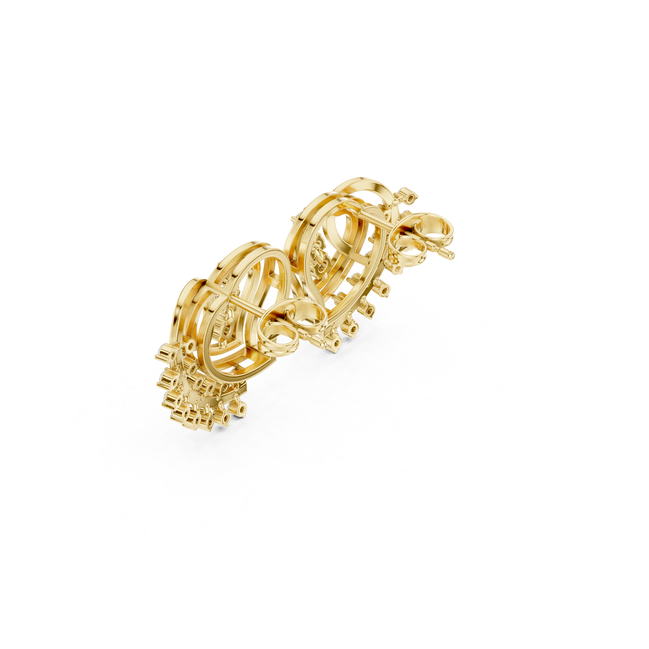 Aurawing Diamond Earrings