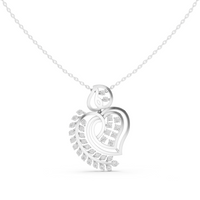 Leafora Wing Diamond Pendant