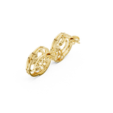 Kiara Spiral Diamond Earrings