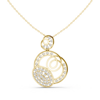 Florenza Orbit Diamond Pendant