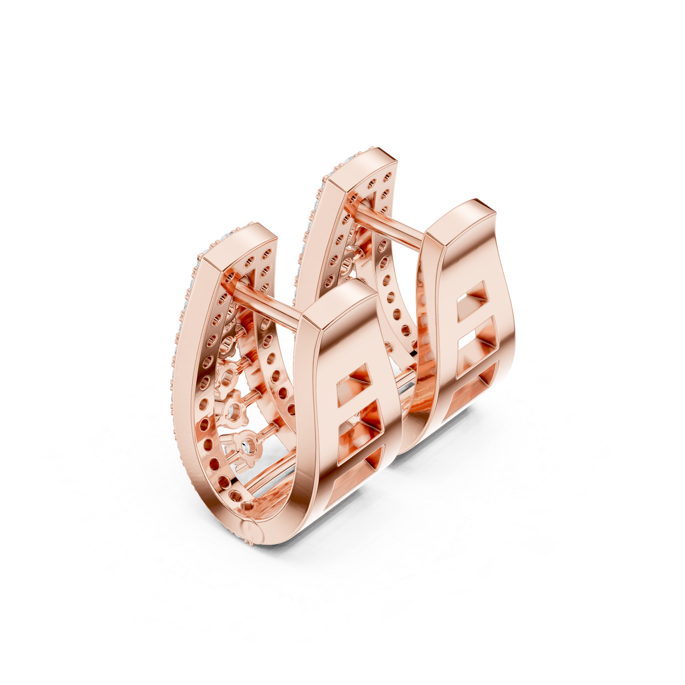 Kairuna Prism Diamond Earrings