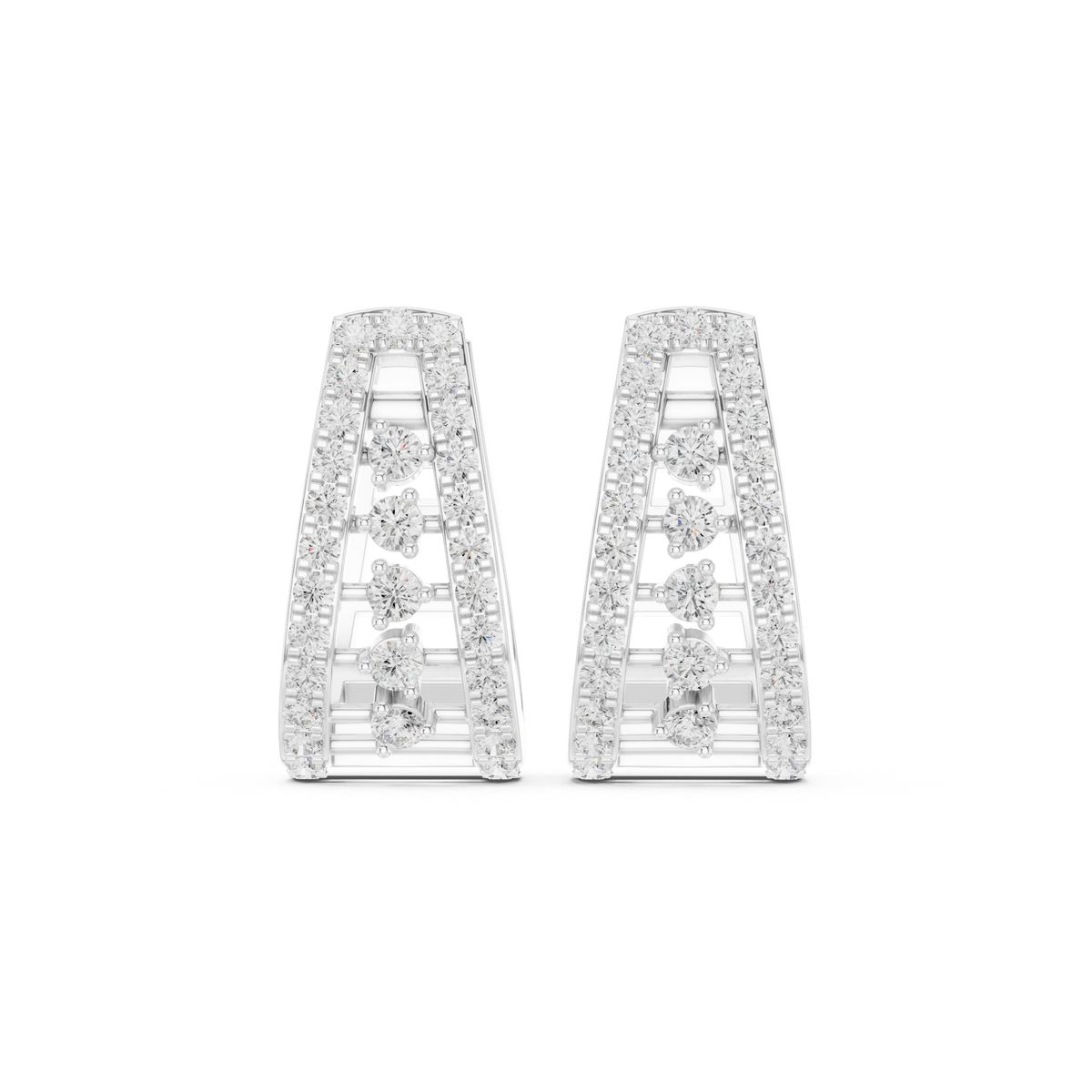 Kairuna Prism Diamond Earrings
